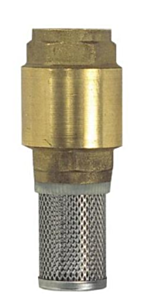 DCQ Voetklep met filter 3/4''
