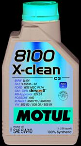 Motul 8100 X-clean 5W40 1L