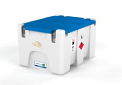 DCQ Blue Truckmaster 200Ltr met deksel