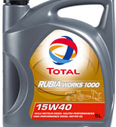 TOTAL RUBIA WORKS 1000 15W40 5L