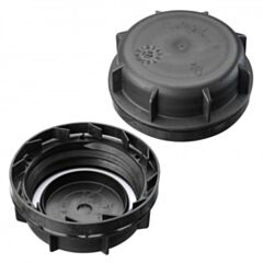 DCQ DIN 61 verzegelbare dop – zwart