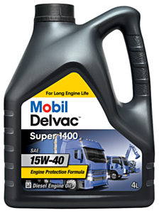 Mobil Delvac Super 1400E 15W40 4L
