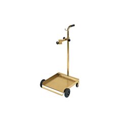 DCQ Drumdolly met handgreep 20-60kg drum 4 wiels