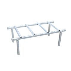 DCQ Vatenbok t.b.v. 2x200L vat  gegalvaniseerd