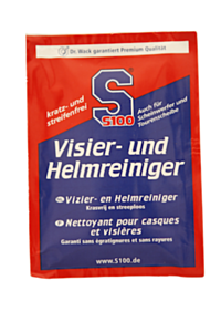 S100 Helm en Vizier Reiniger (1x droog + 1x nat doekje)